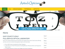 Tablet Screenshot of antiochopticians.com
